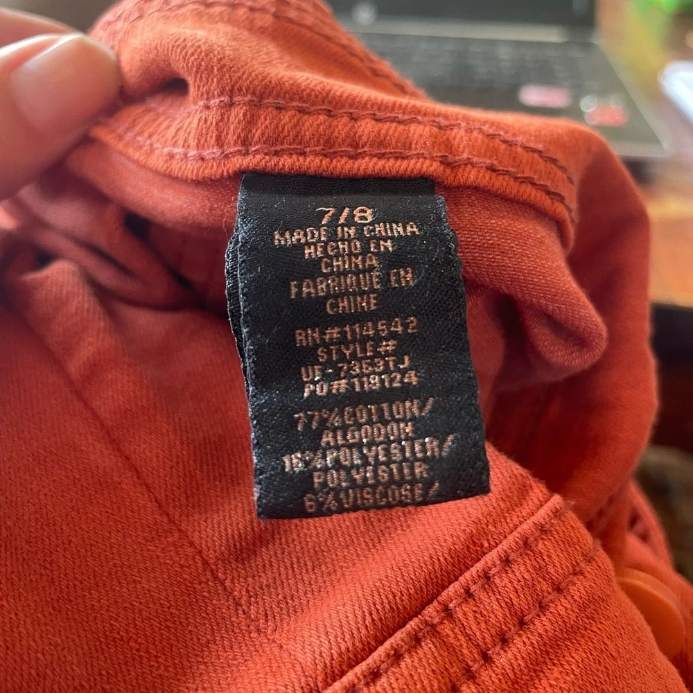 Dollhouse Women's Orange Jeans‎ Overalls